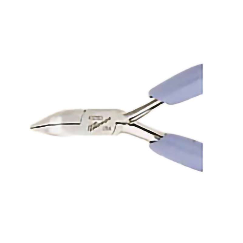 Pliers, Miniature, Long Nose, Curved, ESD Safe, 4.5" OAL